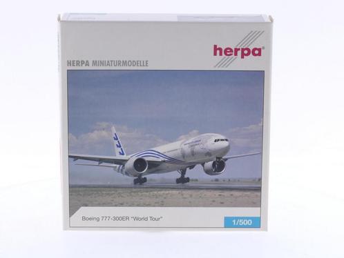 Schaal 1:500 Herpa 506694 Boeing Company Boeing 777-300ER..., Hobby en Vrije tijd, Modelbouw | Vliegtuigen en Helikopters, Gebruikt