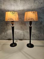 Luminot - Buffet tafellamp - Gegoten messing - Twee Vintage, Antiek en Kunst