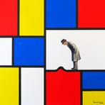Dario Assisi - Magritte in the Mondrian world- The bump
