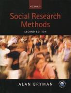 Social Research Methods 9780199264469 Alan Bryman, Boeken, Gelezen, Alan Bryman, Edward Bell, Verzenden