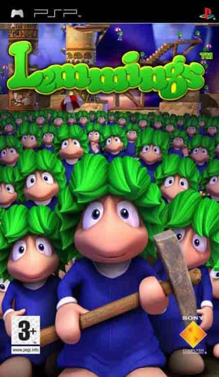 Lemmings-Standaard (PSP) Gebruikt, Spelcomputers en Games, Games | Sony PlayStation Portable, Zo goed als nieuw, Ophalen of Verzenden