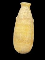Oud-Egyptisch Albast Alabastron, Spaanse exportvergunning -, Verzamelen