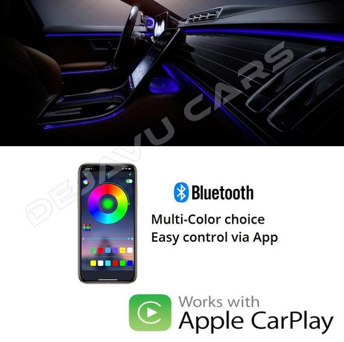 Auto Sfeerverlichting Ambient Multi-Kleur + App Control, Auto-onderdelen, Verlichting, Nieuw, Alfa Romeo, Amerikaanse onderdelen