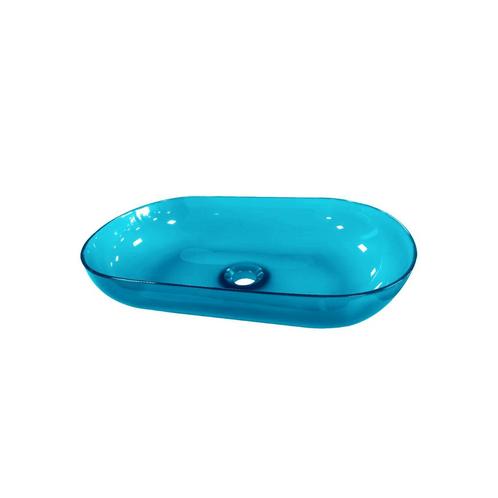 Waskom Best Design Opbouw 54x34x12 cm Resin Transparant, Doe-het-zelf en Verbouw, Sanitair, Overige typen, Nieuw, Ophalen of Verzenden