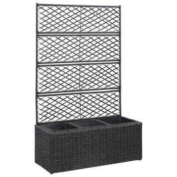 Latwerkplantenbak Zwart | Retourdeal | 35% Korting! beschikbaar voor biedingen