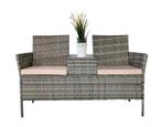 MaxxGarden Luxe tuinbank - ingebouw tafeltje - staal - 13..., Verzenden, Nieuw
