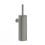 Toiletborstelgarnituur Hotbath Cobber Wandmodel Geborsteld, Doe-het-zelf en Verbouw, Sanitair, Ophalen of Verzenden, Nieuw, Chroom