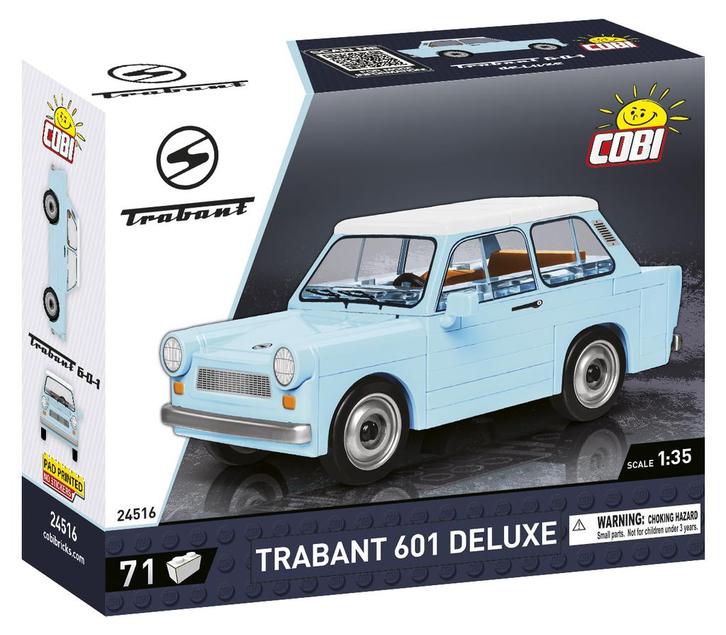 COBI 24516 Trabant 601 de luxe (Voertuigen, Modelbouwsets), Kinderen en Baby's, Speelgoed | Bouwstenen, Nieuw, Verzenden