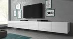 TV-Meubel Hoogglans Wit - Hangend of staand - 300x32x43 cm, Huis en Inrichting, Kasten | Televisiemeubels, Nieuw, Overige materialen