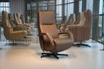 Relaxfauteuil/Relax stoel Twice Pro TW-282N De Toekomst Leer, Ophalen of Verzenden, Nieuw, Leer, Modern, Design