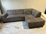 Prachtige antracietgrijze hoekbank in perfecte staat., 125 tot 150 cm, Hoekbank, Zo goed als nieuw, Stof