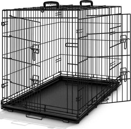 TRESKO® Hondenbox - Transportbox - Opvouwbaar - 107x71x77 -, Hobby en Vrije tijd, Overige Hobby en Vrije tijd, Nieuw, Verzenden
