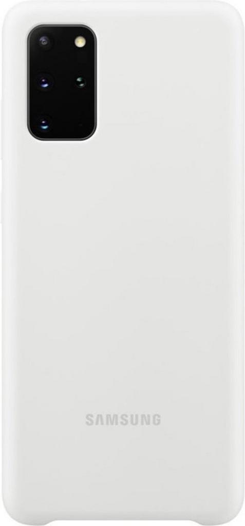 Samsung Silicone Hoesje - Samsung Galaxy S20 Plus - Wit, Telecommunicatie, Mobiele telefoons | Hoesjes en Frontjes | Overige merken