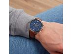 Fossil Neutra Chrono FS5453 - Herenhorloge 44 mm - Blauwe, Verzenden, Zo goed als nieuw