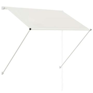 Uittrekbare Luifel 150x150 Creme - Retourdeal - 40% Korting! beschikbaar voor biedingen