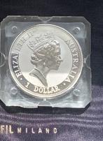 Australië. 1 Dollar 1992 Kookaburra 1 Oz (.999) (Zonder