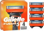 Gillette Fusion 5 Scheermesjes 4 stuks Gratis Verzending, Nieuw, Gehele gezicht, Verzorging, Verzenden