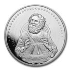 Solomon Islands - Number Pi 1 oz 2021 (5.000 oplage), Verzenden, Losse munt, Zilver
