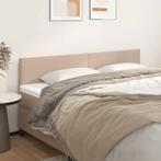 vidaXL Hoofdborden 2 st 90x5x78/88 cm kunstleer, Verzenden, Nieuw, Bruin, Overige materialen