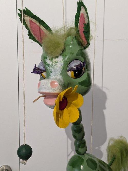 Marionet - Pelham Puppets Giraf - 1962 - Hout, Metaal,, Antiek en Kunst, Antiek | Speelgoed