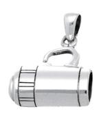 Zilveren Duiklamp kettinghanger, Verzenden, Nieuw