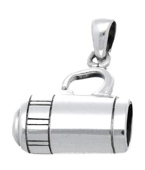 Zilveren Duiklamp kettinghanger, Sieraden, Tassen en Uiterlijk, Kettinghangers, Verzenden