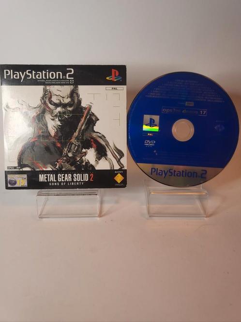 Demo Disc Metal Gear Solid 2 Sons of Liberty Playstation 2, Spelcomputers en Games, Games | Sony PlayStation 2, Ophalen of Verzenden