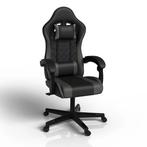 Gamingstoel / Bureaustoel HyperSeat - Zwart / Grijs, Huis en Inrichting, Bureaustoelen, Verzenden, Nieuw