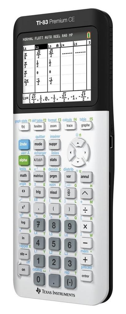 Texas Instruments TI-83 Premium CE Wetenschappelijke Rekenma, Diversen, Rekenmachines, Zo goed als nieuw, Verzenden