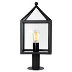 Bloemendaal Sokkellamp Zwart met LED Tuinverlichting, Nieuw, Verzenden