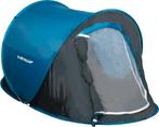 2dekans | Dunlop Pop Up Tent 220 X 120 X 90 Cm - Grijs/, Ophalen of Verzenden, Zo goed als nieuw