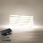 LED Strip COB - 5 Meter - Complete Set - 6000k - Koud Wit -, Ophalen of Verzenden, Nieuw