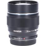 Olympus M.Zuiko Digital ED 75mm f/1.8 - Zwart CM7650, Audio, Tv en Foto, Fotografie | Lenzen en Objectieven, Telelens, Gebruikt