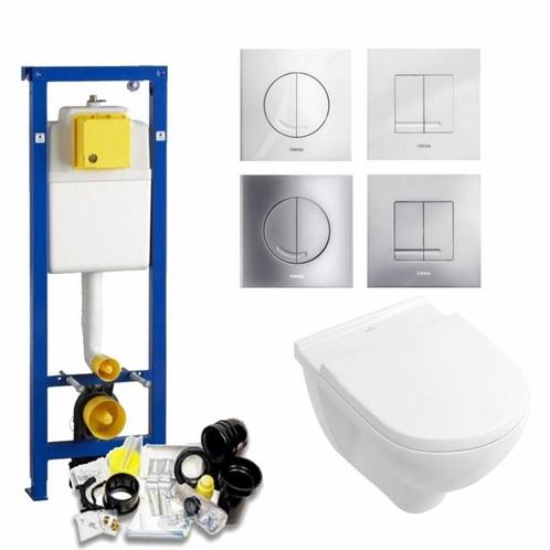 Xs Toiletset 30 Villeroy & Boch O.Novo Directflush Met Bril, Doe-het-zelf en Verbouw, Sanitair, Ophalen of Verzenden