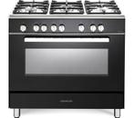 Kenwood CK306 Dual Fornuis 90 cm - Zwart RVS, Witgoed en Apparatuur, Ophalen of Verzenden, Nieuw