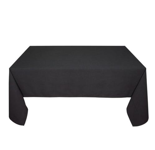 Tafelkleden Black Zwart 163x163cm - Treb SP, Huis en Inrichting, Tafelkleden, Nieuw, Verzenden