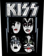 KISS - Faces - Backpatch officiële merchandise, Ophalen of Verzenden, Nieuw, Kleding