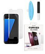 Galaxy S7 Edge UV Liquid Glue 3D Tempered Glass Protector, Telecommunicatie, Nieuw, Ophalen of Verzenden