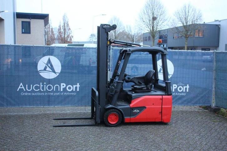 Veiling: Heftruck Linde E16-02 Elektrisch 1600kg 7m 2017, Zakelijke goederen, Machines en Bouw | Heftrucks en Intern transport