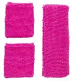 Neon Roze Zweetbandjes 2 delig, Hobby en Vrije tijd, Feestartikelen, Verzenden, Nieuw