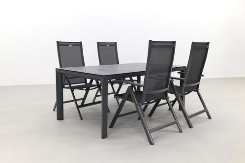 Hartman Napoli/Baltimor 180 cm. verstelbare tuinset -, Tuin en Terras, Tuinsets en Loungesets, Tuinset, Nieuw, Overige materialen