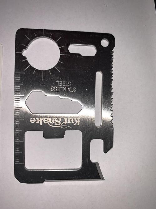 Multitool Kut-Snake (credit card format), Auto diversen, Autogereedschap, Ophalen of Verzenden