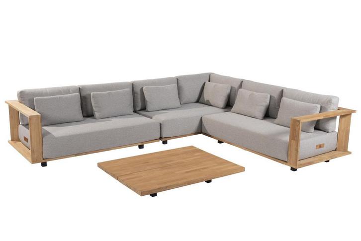 4 Seasons Outdoor Eternity hoekbank met Metropolitan tafel, Tuin en Terras, Tuinsets en Loungesets, Ophalen of Verzenden