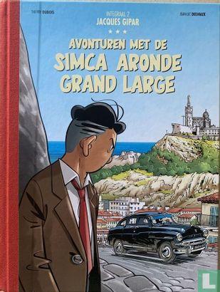 Jacques Gipar - Avonturen met de Simca Aronde grand large..., Boeken, Stripboeken, Gelezen, Eén stripboek, Verzenden