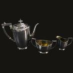 Koffieservies (3) - Verzilverd, Antiek en Kunst