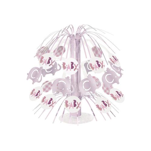 Baby Olifant Tafeldecoratie Roze 21cm, Hobby en Vrije tijd, Feestartikelen, Nieuw, Verzenden