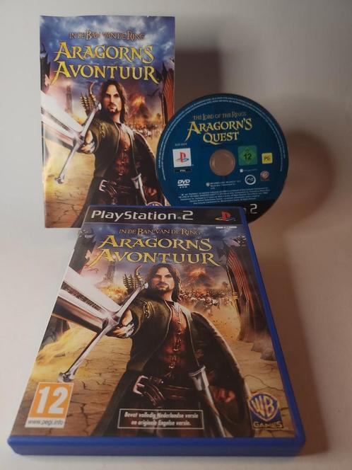 In de Ban van de Ring Aragorns Avontuur Playstation 2, Spelcomputers en Games, Games | Sony PlayStation 2, Ophalen of Verzenden