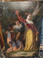 Bernardo Celentano (1835-1863), Reca firm - Fanciulle al, Antiek en Kunst