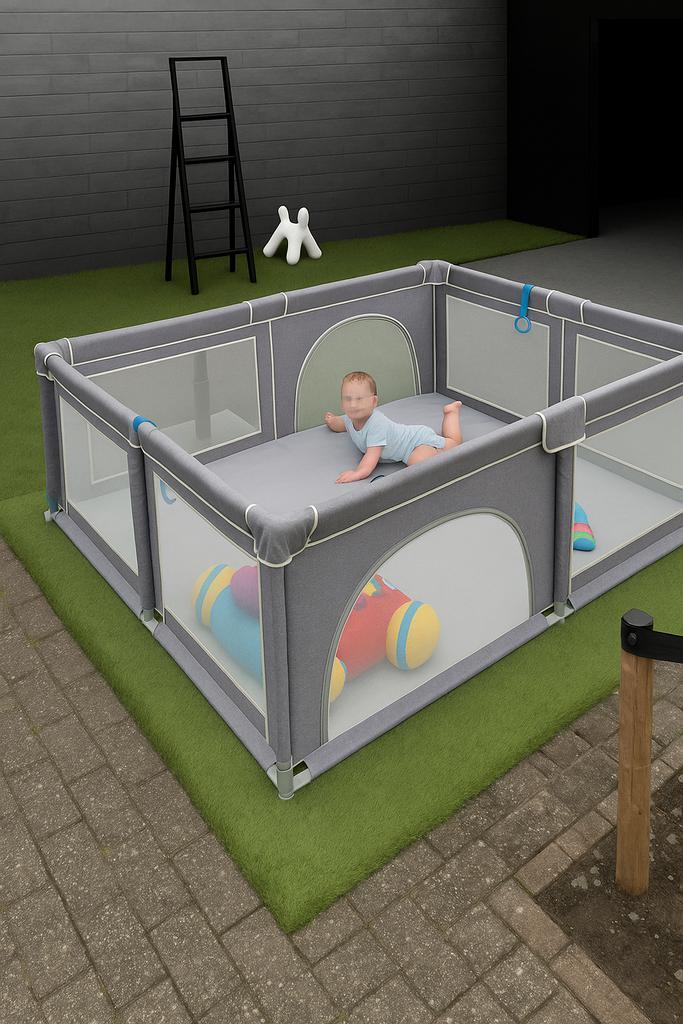 Grote box kinder speelbox grondbox 200 x180 cm Afgeprijsd, Kinderen en Baby's, Boxen, Rechthoekig, Nieuw, Ophalen of Verzenden