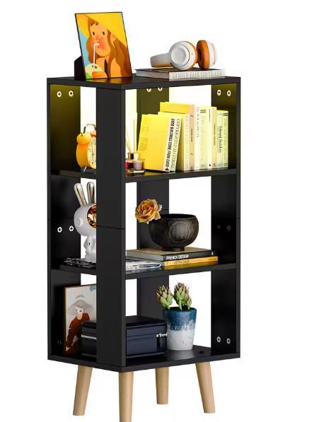 Kleine 4-laags Boekenplank –Modern Nachtkastje en Displayrek, Huis en Inrichting, Kasten | Boekenkasten, Nieuw, Verzenden